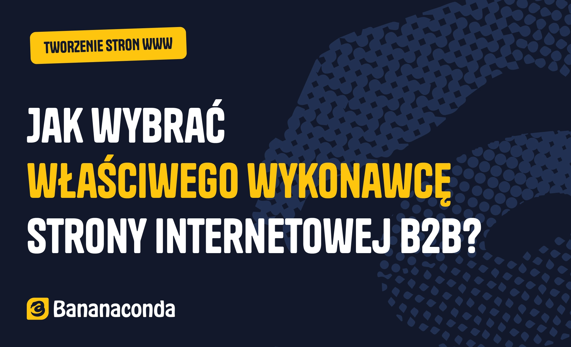 Jak wybrać wykonawcę strony internetowej B2B?